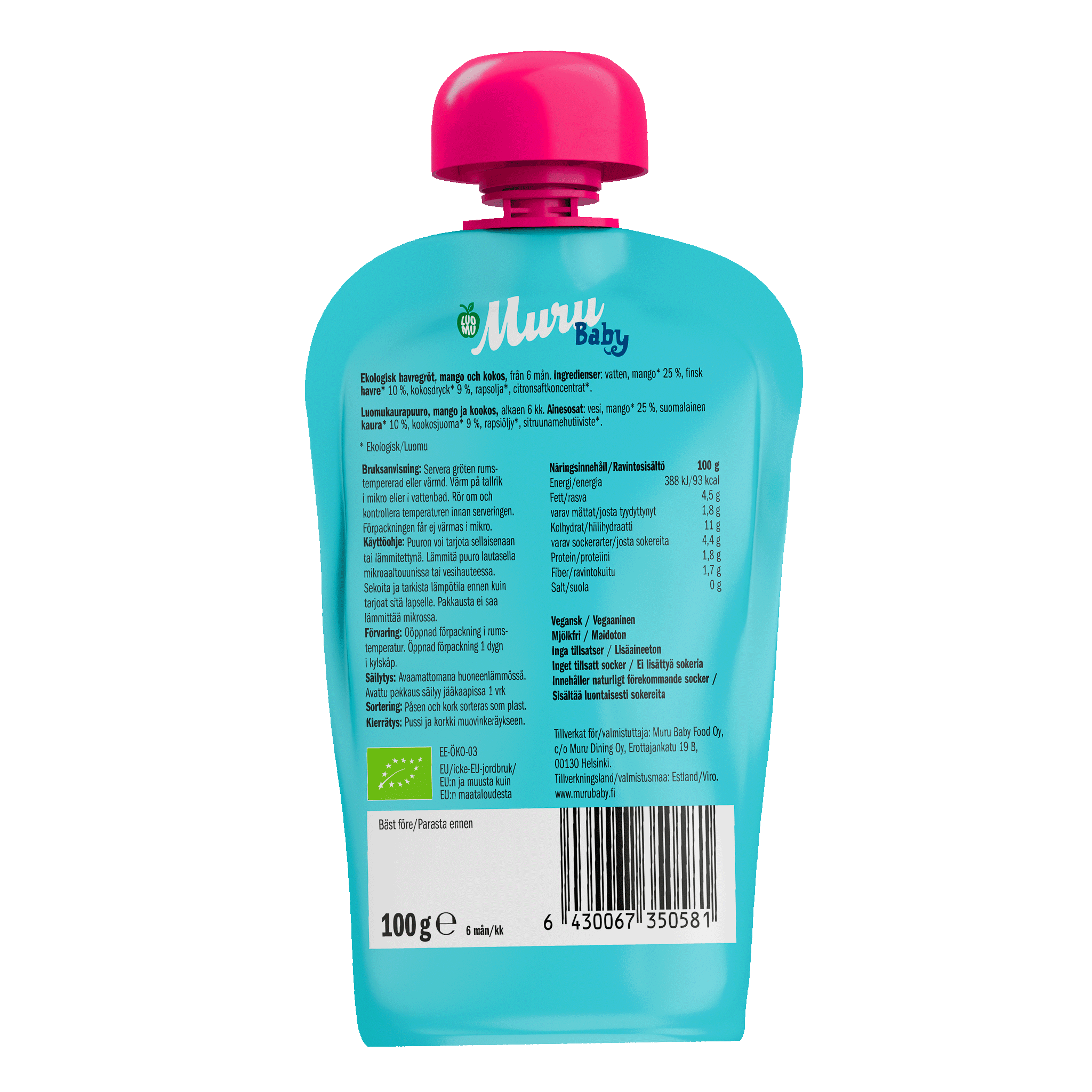 Aurinkopuuro | 6-pakkaus (6 x 100g)