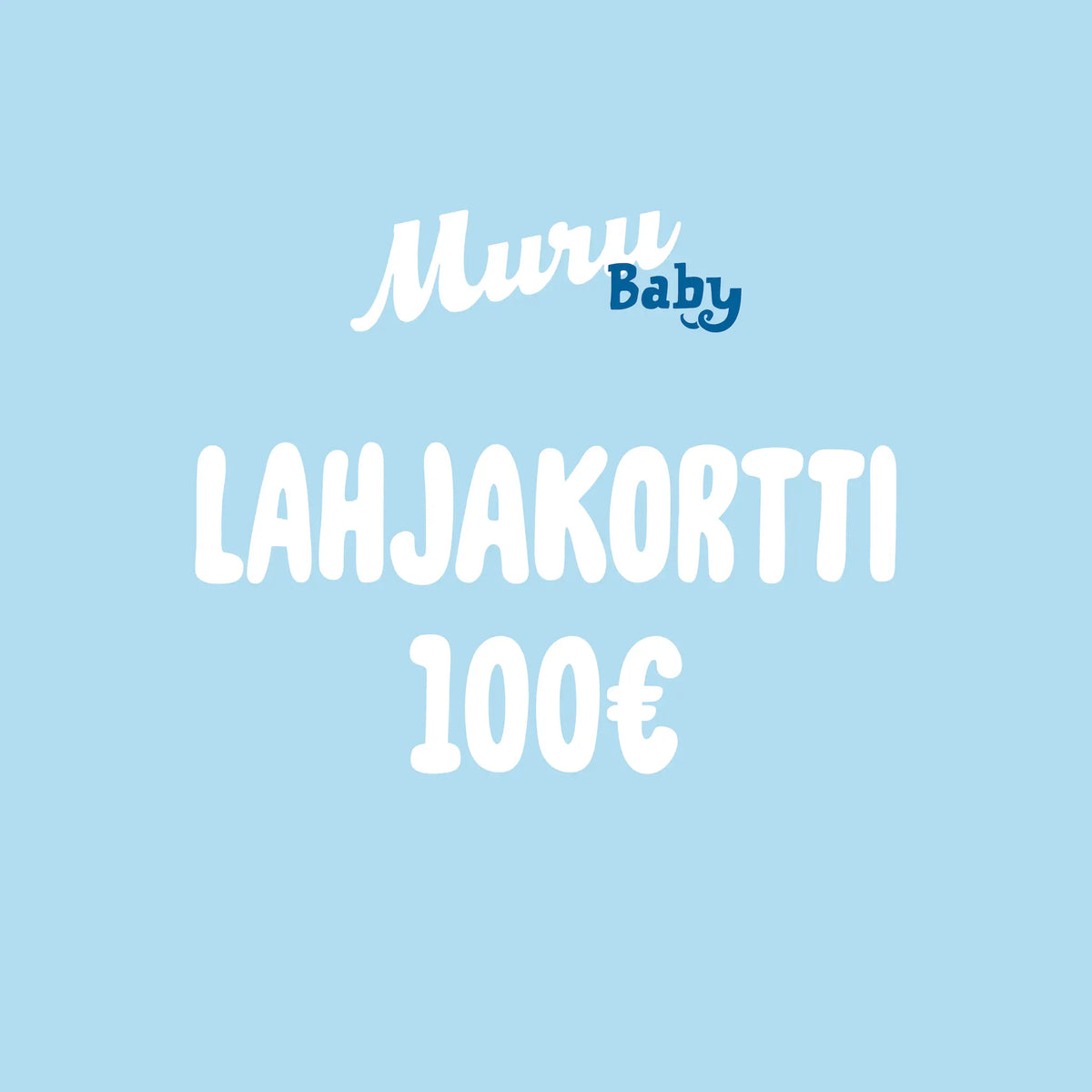 Muru Baby Gift Card Muru Baby Online Store