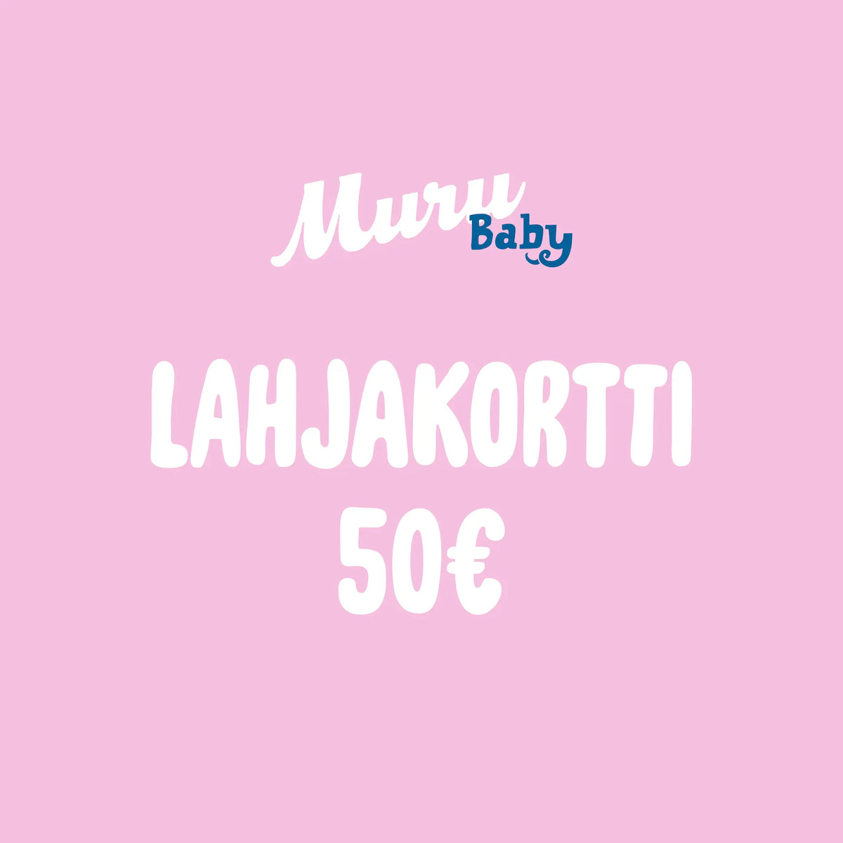 Muru Baby Gift Card Muru Baby Online Store