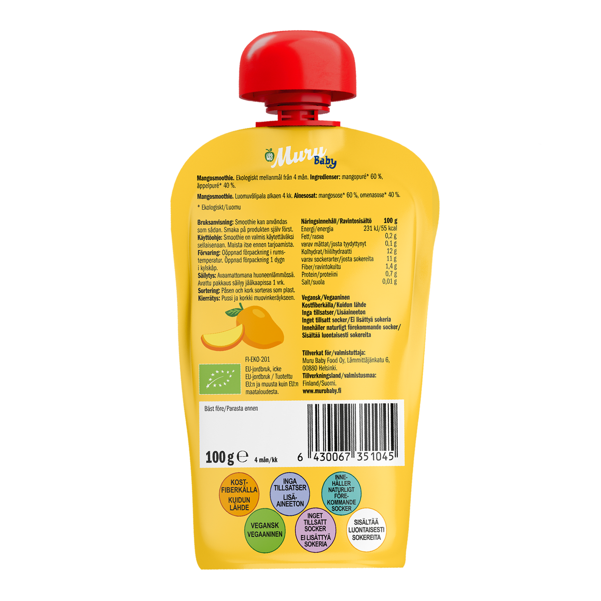 Mango Smoothie Muru Baby Online Store