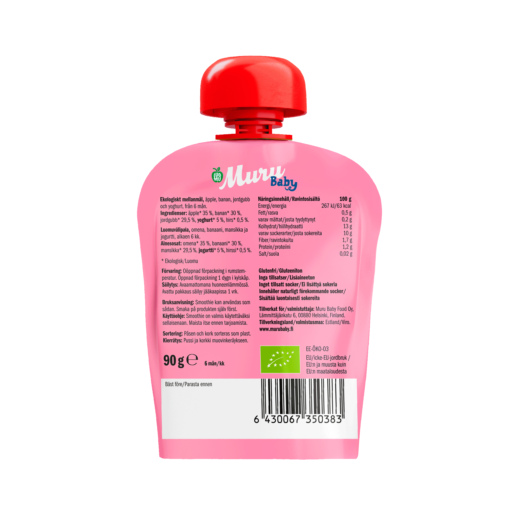 Mansikkamaisteri | (12 x 90g)