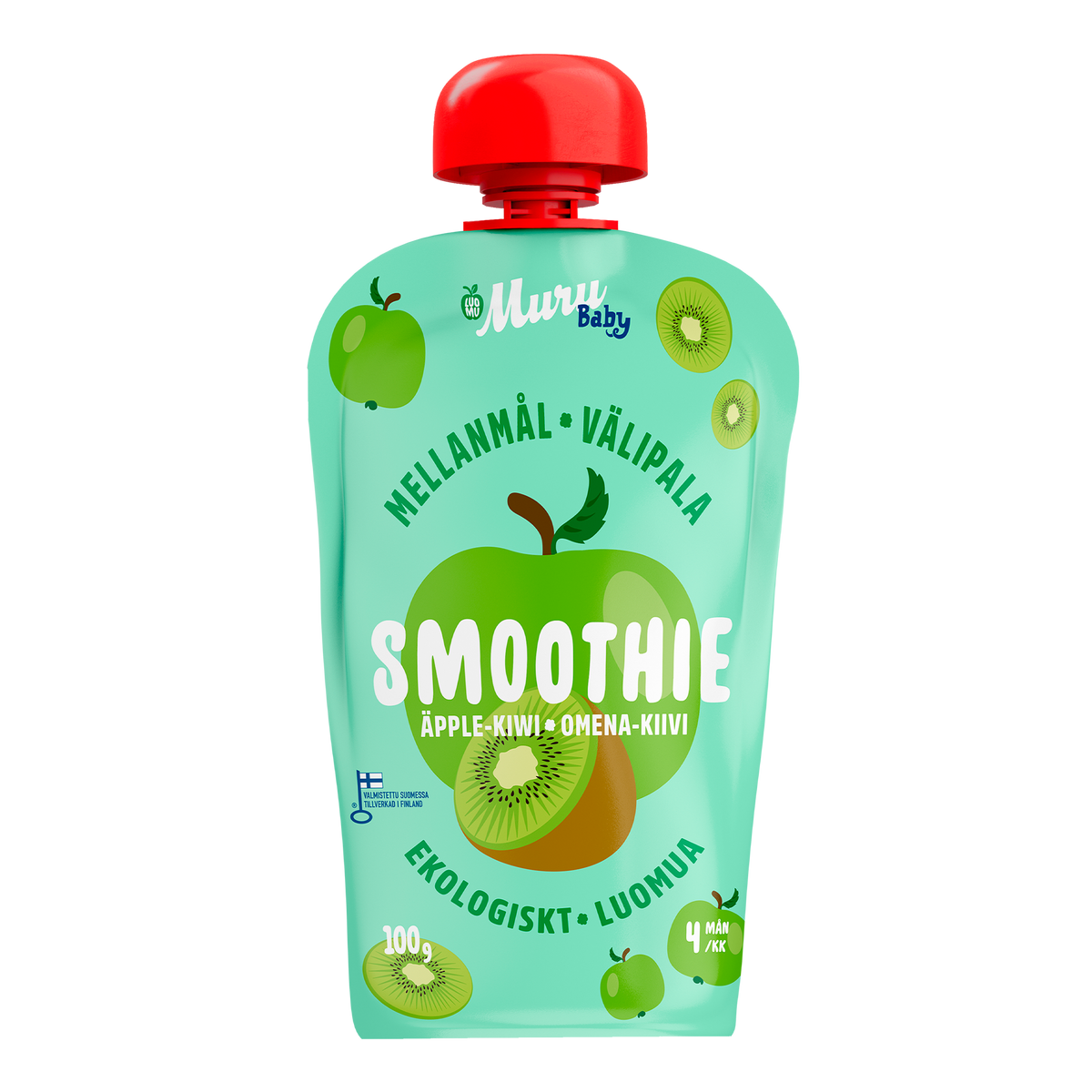Apple-Kiwi Smoothie | 16-pack Muru Baby Online Store