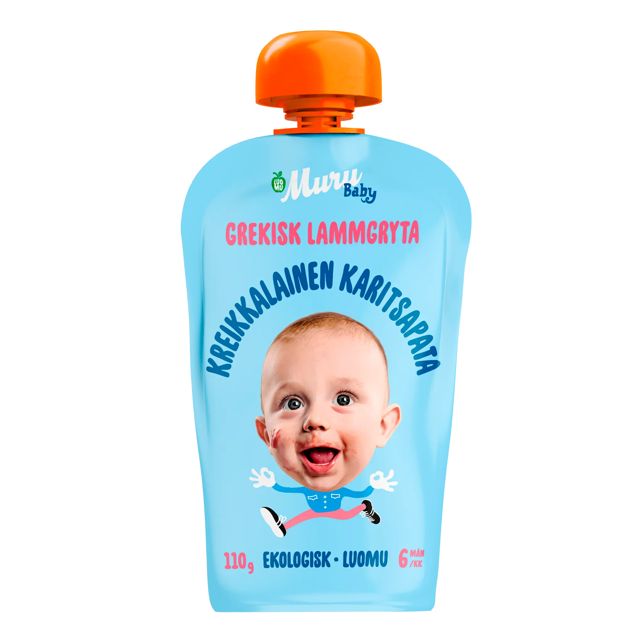 Muru Baby Luomu Kreikkalainen karitsapata alk. 6kk | (6 x 110g) - Muru Baby Verkkokauppa