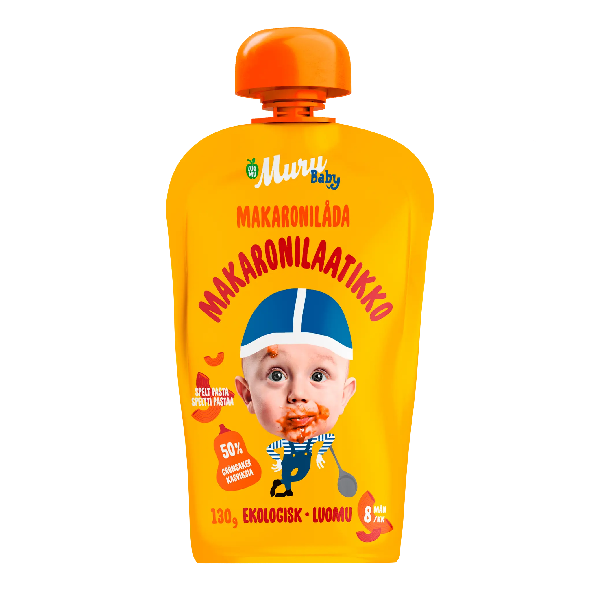 Makaronilaatikko alk. 8kk | (6 x 130g) - Muru Baby Verkkokauppa