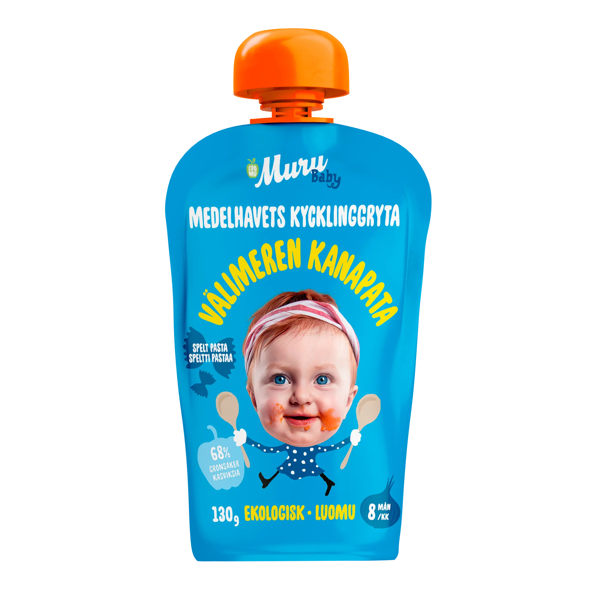 Välimeren kanapata alk. 8kk | (6 x 130g) - Muru Baby Verkkokauppa