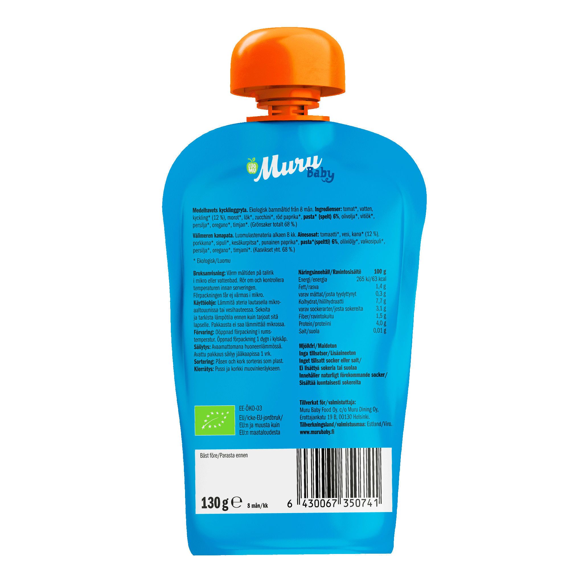 Välimeren kanapata alk. 8kk | (6 x 130g)