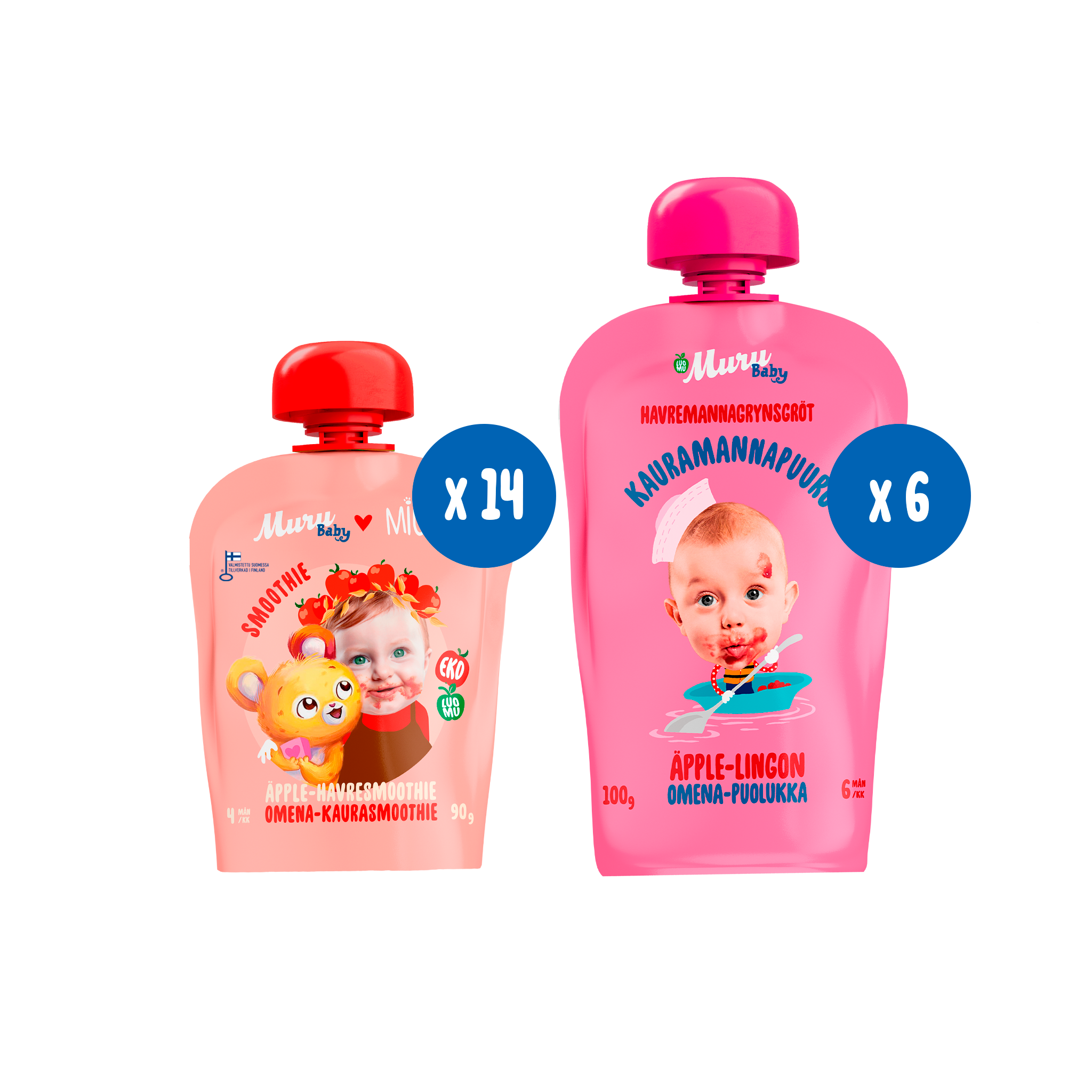 Smoothie & Puuro Family Mix muru-baby