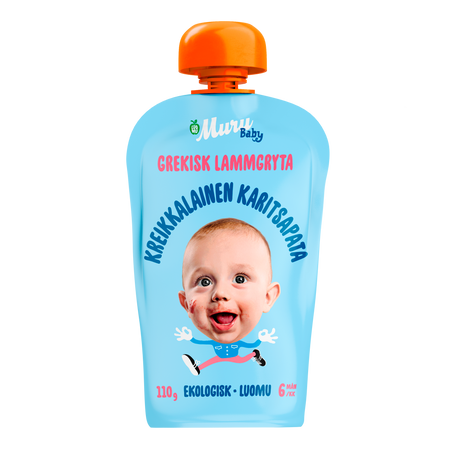 Muru Baby Luomu Kreikkalainen karitsapata alk. 6kk | (6 x 110g)