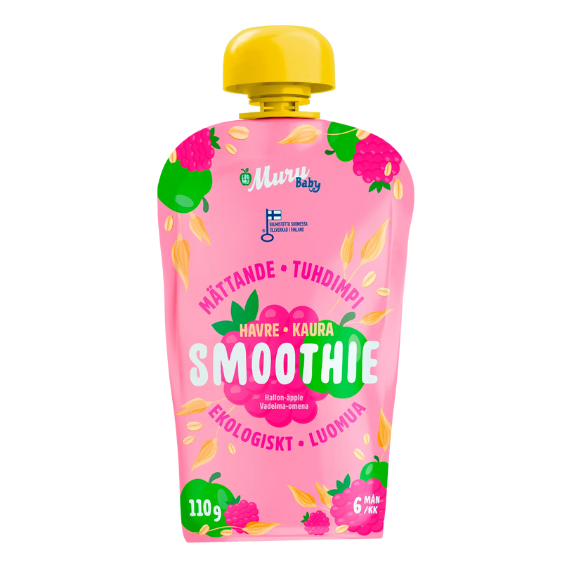 Raspberry-apple oat smoothie | (16 x 110g)